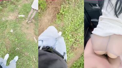 2025.10.02姐夫与小姨子户外采野果_玉米地里吹箫后入_回到车里再内射喷水！